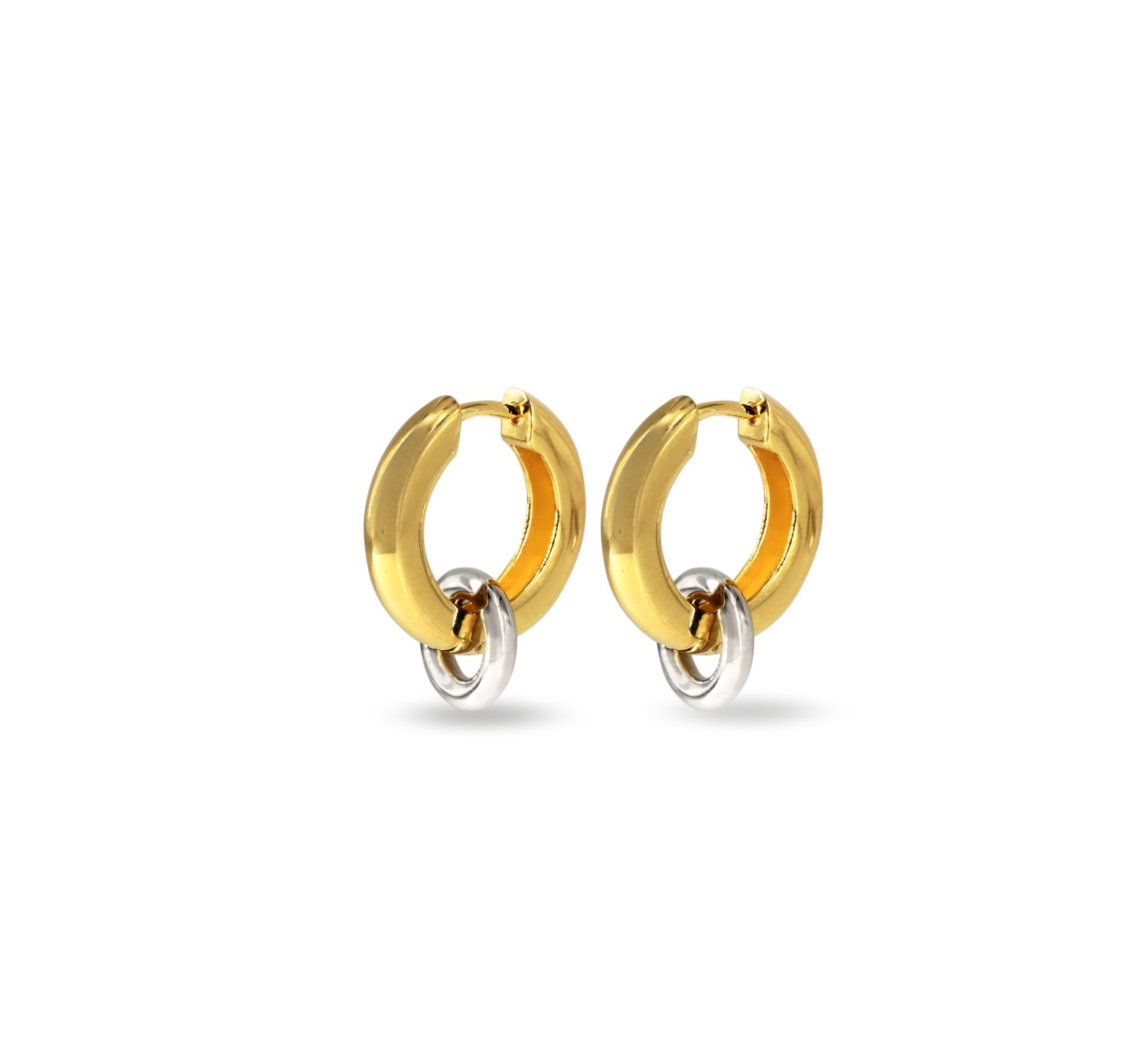 Mirage Dual Tone Hoop Bali